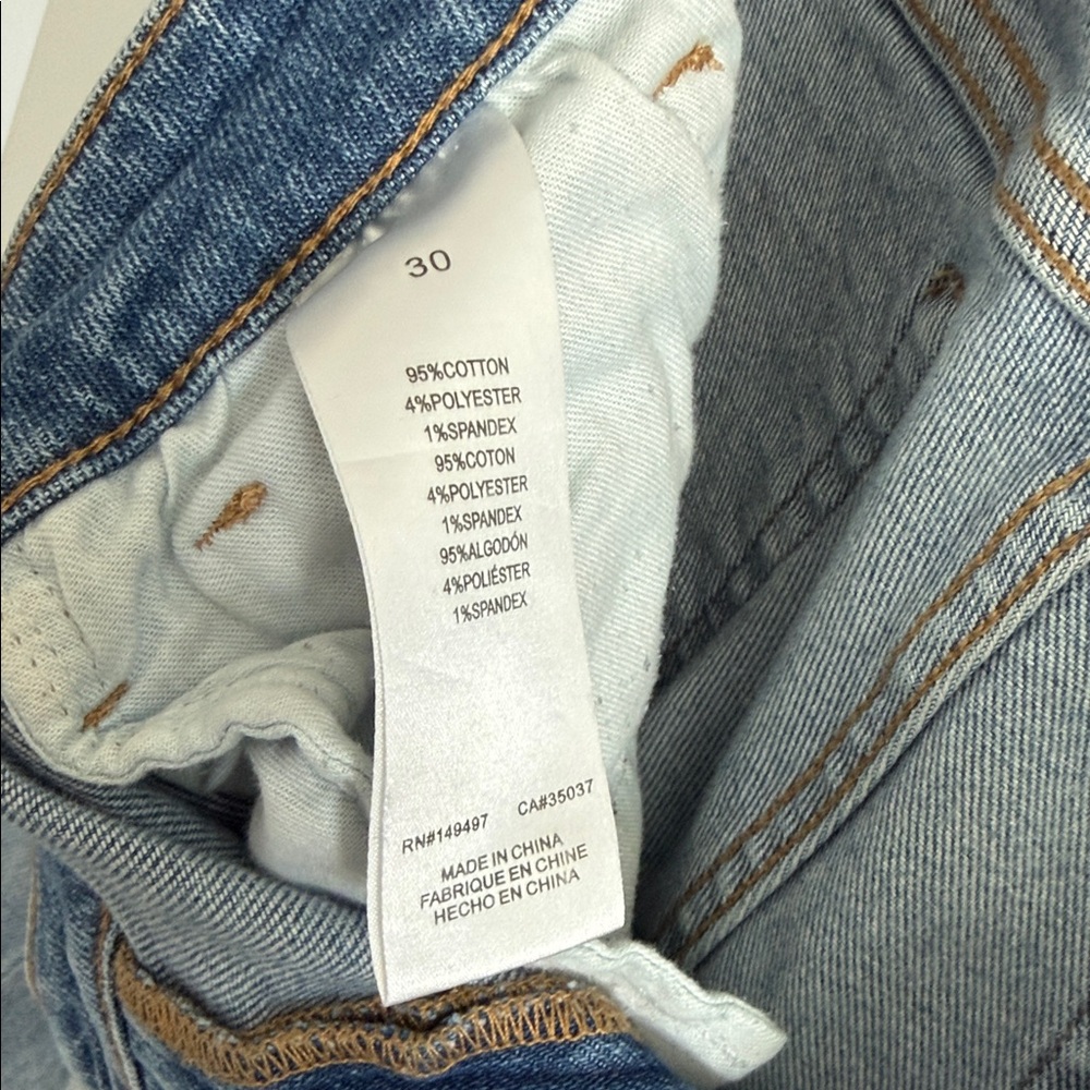 Sam Edelman The Stiletto High Rise Skinny Ankle Light Blue Women's Jeans Size 30 - Picture 5 of 6